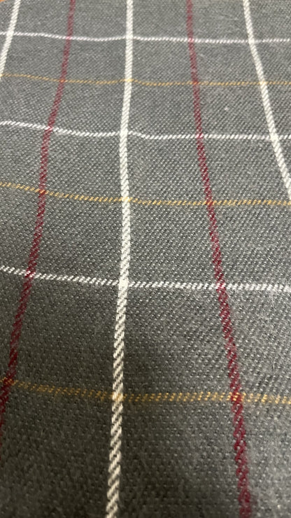 BURBERRY [Rare] BURBERRY Scarf Length: 146cm Width: 30cm 100% Wool Rare Color Gray Scarf