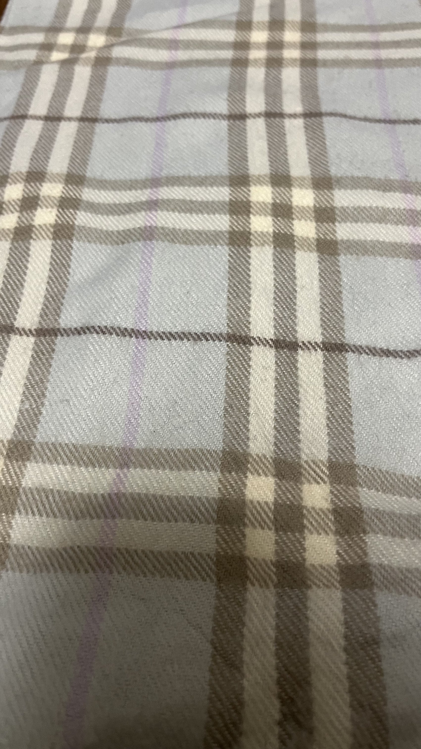 BURBERRY [Rare] BURBERRY Cashmere Scarf Length: 168cm Width: 29.5cm Rare Color Ice Blue Scarf