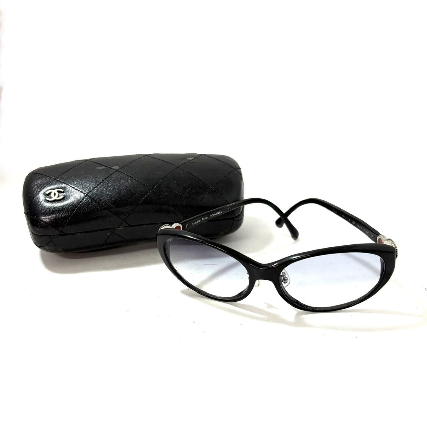  CHANEL Sunglasses Case with Prescription Lenses