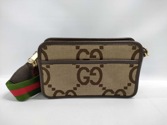 GUCCI Jumbo Shoulder Bag Sherry Line Shoulder Bag