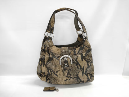 COACH Soho Python Handbag