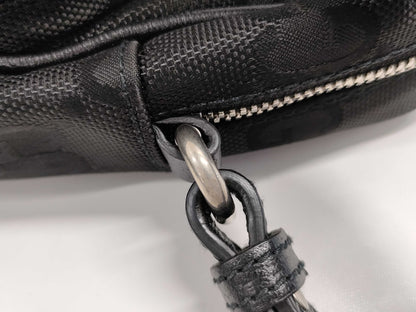 GUCCI Off the Grit 2-Way Black Shoulder Bag