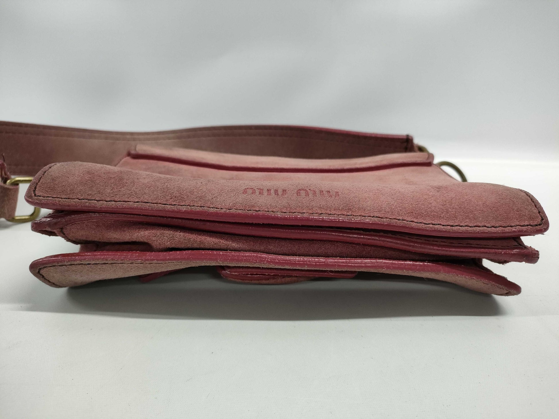 Miu Miu Miu Miu Archive Leather Bag Pink Handbag
