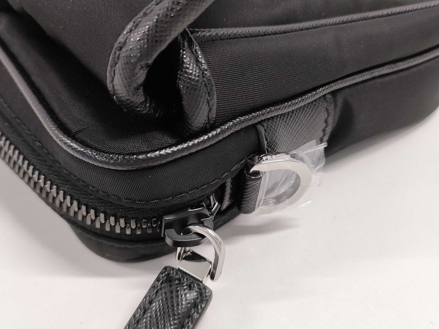 PRADA 2VH133 Re-Nylon Shoulder Bag, Black