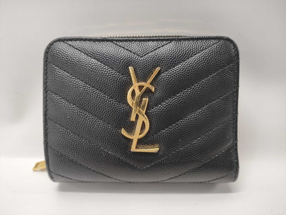 SAINT LAURENT Black Wallet