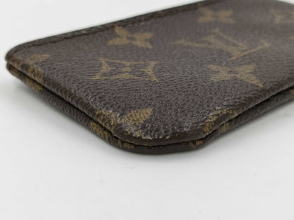 LOUIS VUITTON LOUIS VUITTON Card Key Case Pochette Cle M62650 Coin Case