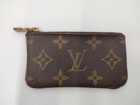 LOUIS VUITTON LOUIS VUITTON Card Key Case Pochette Cle M62650 Coin Case