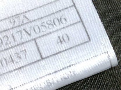 CHANEL CHANEL 97A Chanel 40 Green Tweed Jacket Jacket