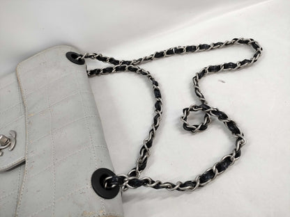 CHANEL CHANEL Chain Shoulder Bag Gray Shoulder Bag