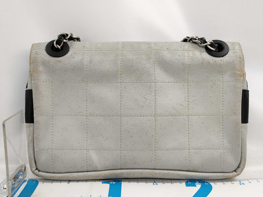 CHANEL CHANEL Chain Shoulder Bag Gray Shoulder Bag