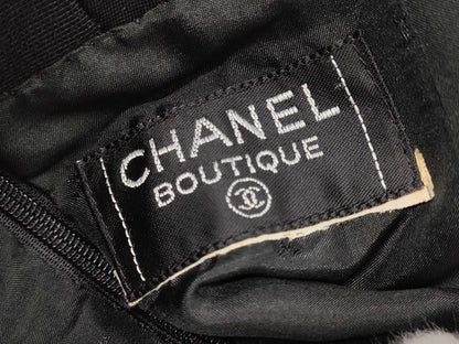 CHANEL CHANEL VINTAGE Belted Skirt Black Skirt