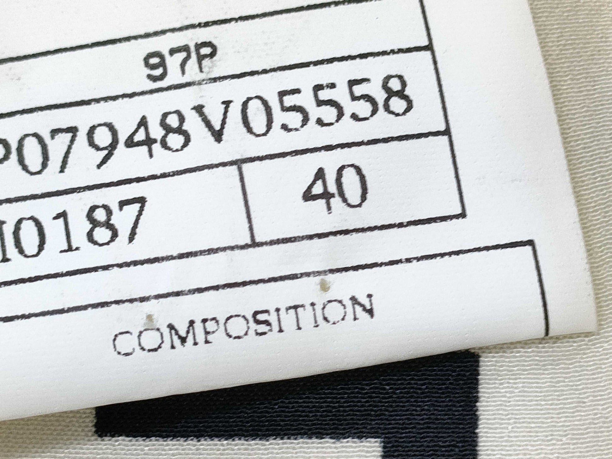 CHANEL CHANEL 97P P07948V05558 Coco Mark Silk Blouse Size 40 Tops