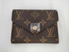 LOUIS VUITTON Vuitton M62360 Monogram Portefeuille Victorine Rose Ballerine Wallet