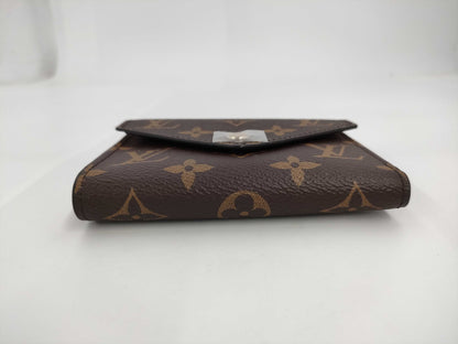 LOUIS VUITTON Vuitton M62360 Monogram Portefeuille Victorine Rose Ballerine Wallet