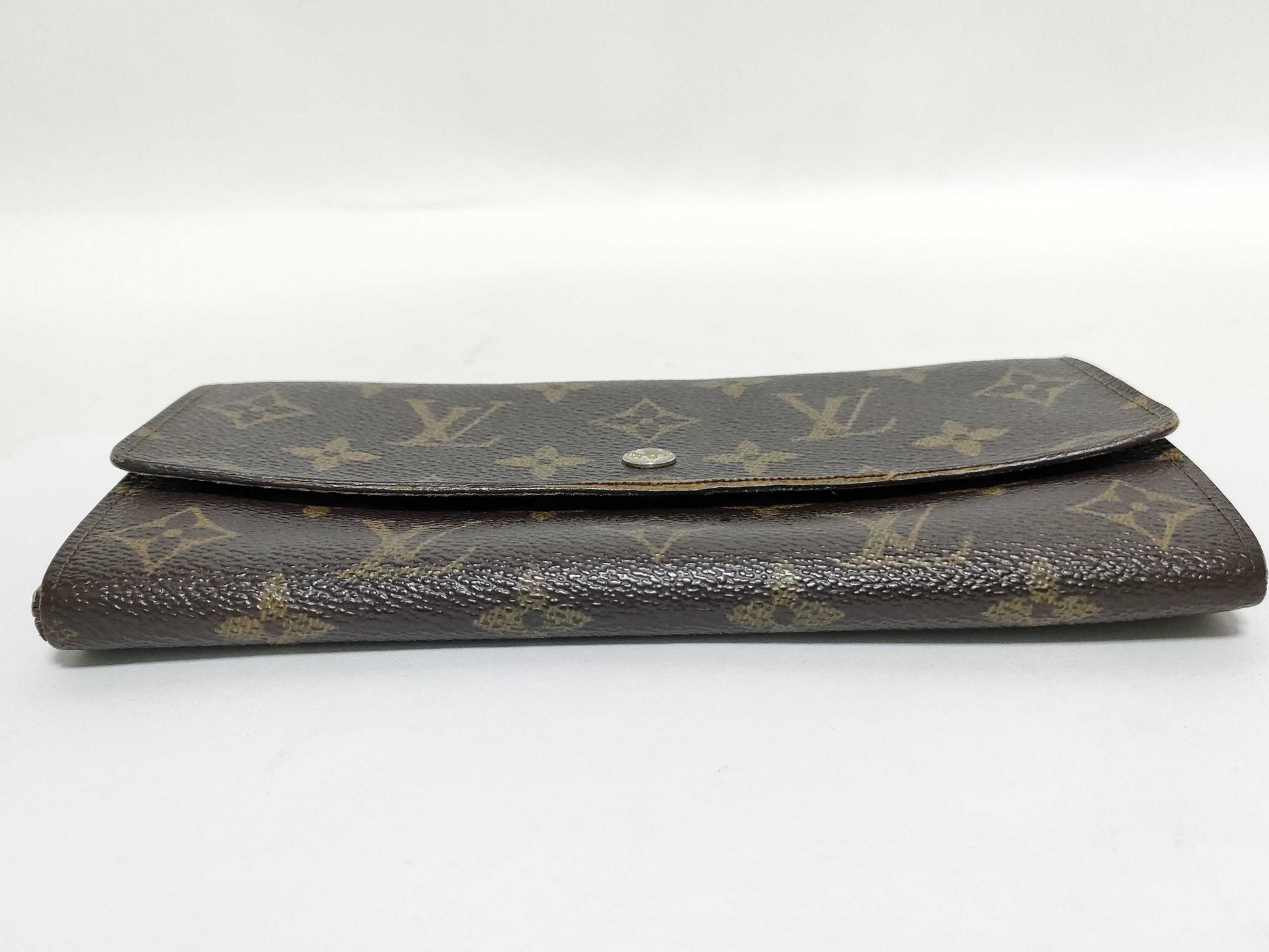 LOUIS VUITTON Monogram Louis Vuitton Monogram Portefeuille Sarah M61374/874AN Wallet