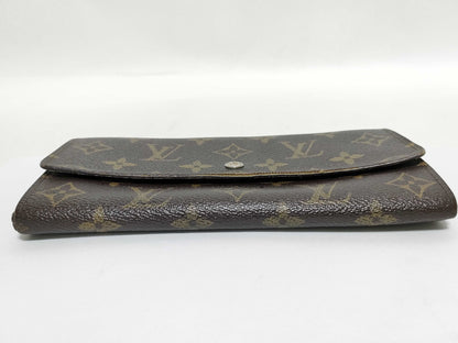 LOUIS VUITTON Monogram Louis Vuitton Monogram Portefeuille Sarah M61374/874AN Wallet