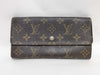 LOUIS VUITTON Monogram Louis Vuitton Monogram Portefeuille Sarah M61374/874AN Wallet