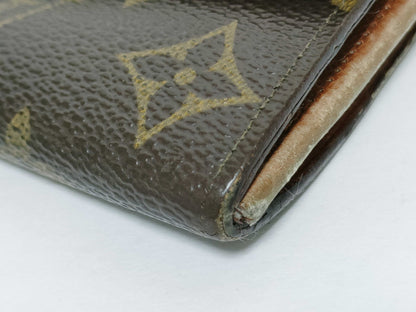 LOUIS VUITTON Monogram Louis Vuitton Monogram Portefeuille Sarah M61374/874AN Wallet