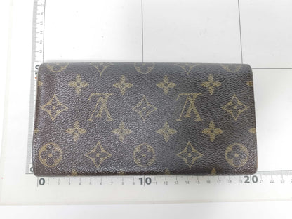 LOUIS VUITTON Monogram Louis Vuitton Monogram Portefeuille Sarah M61374/874AN Wallet