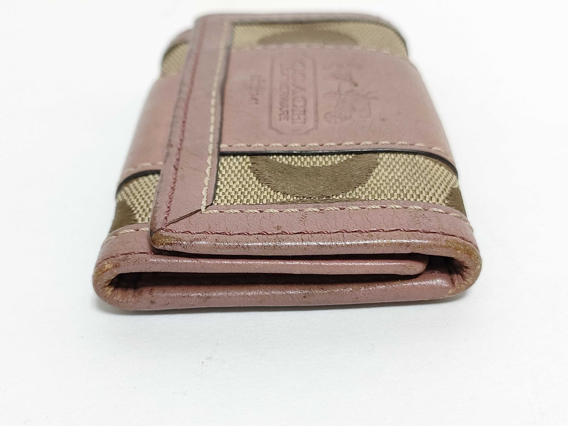 COACH Signature Key Case 