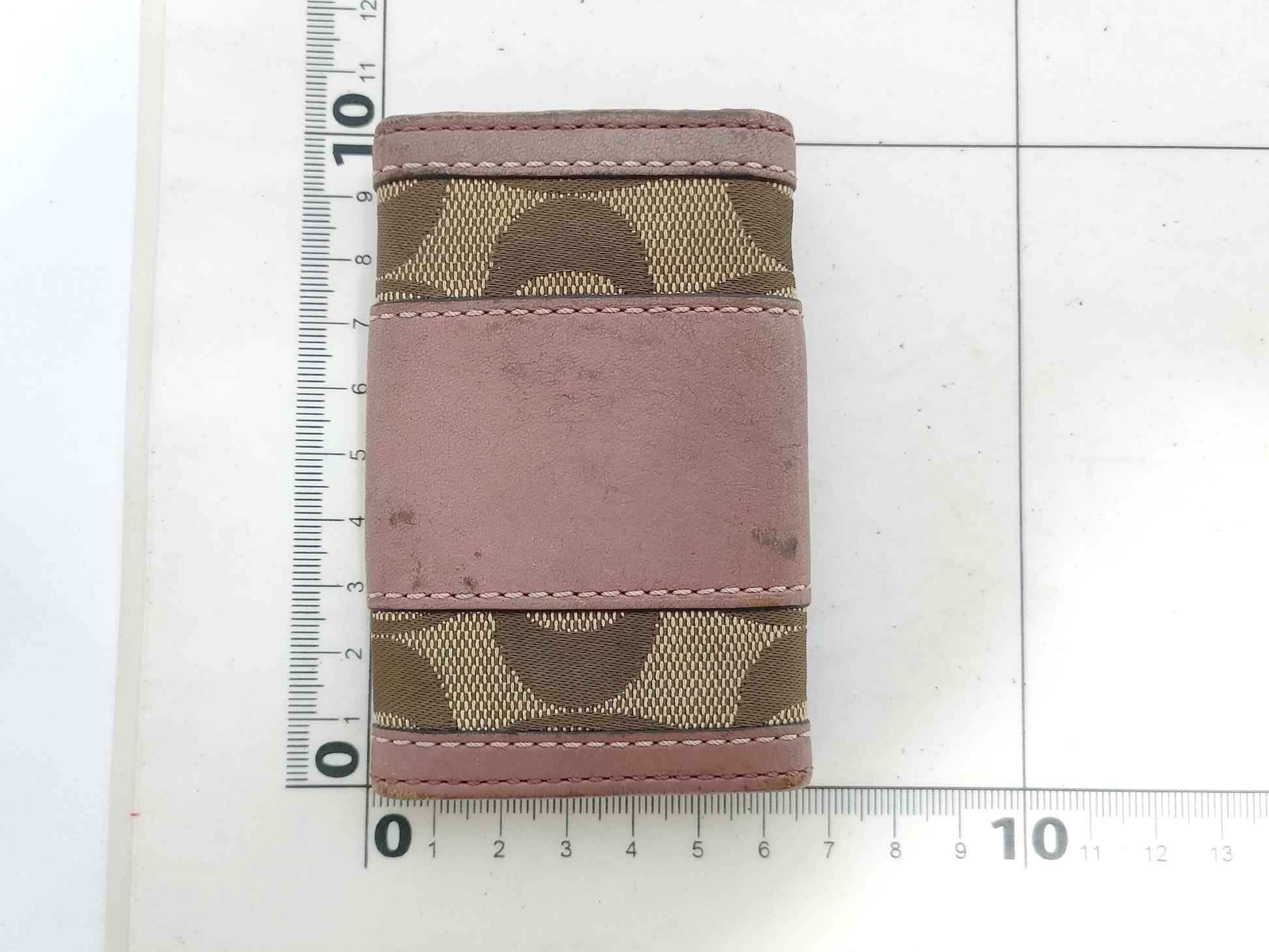 COACH Signature Key Case 