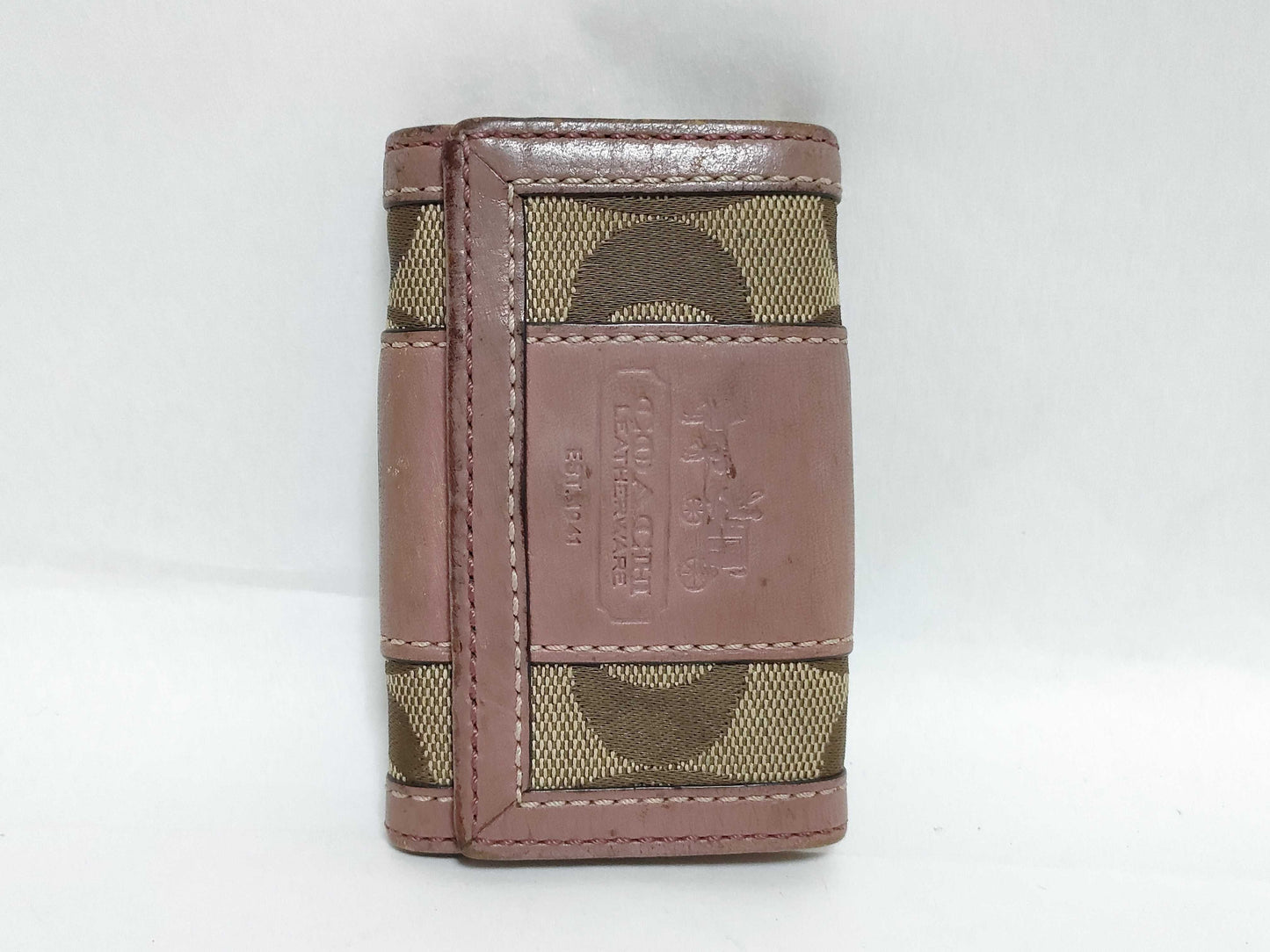 COACH Signature Key Case 