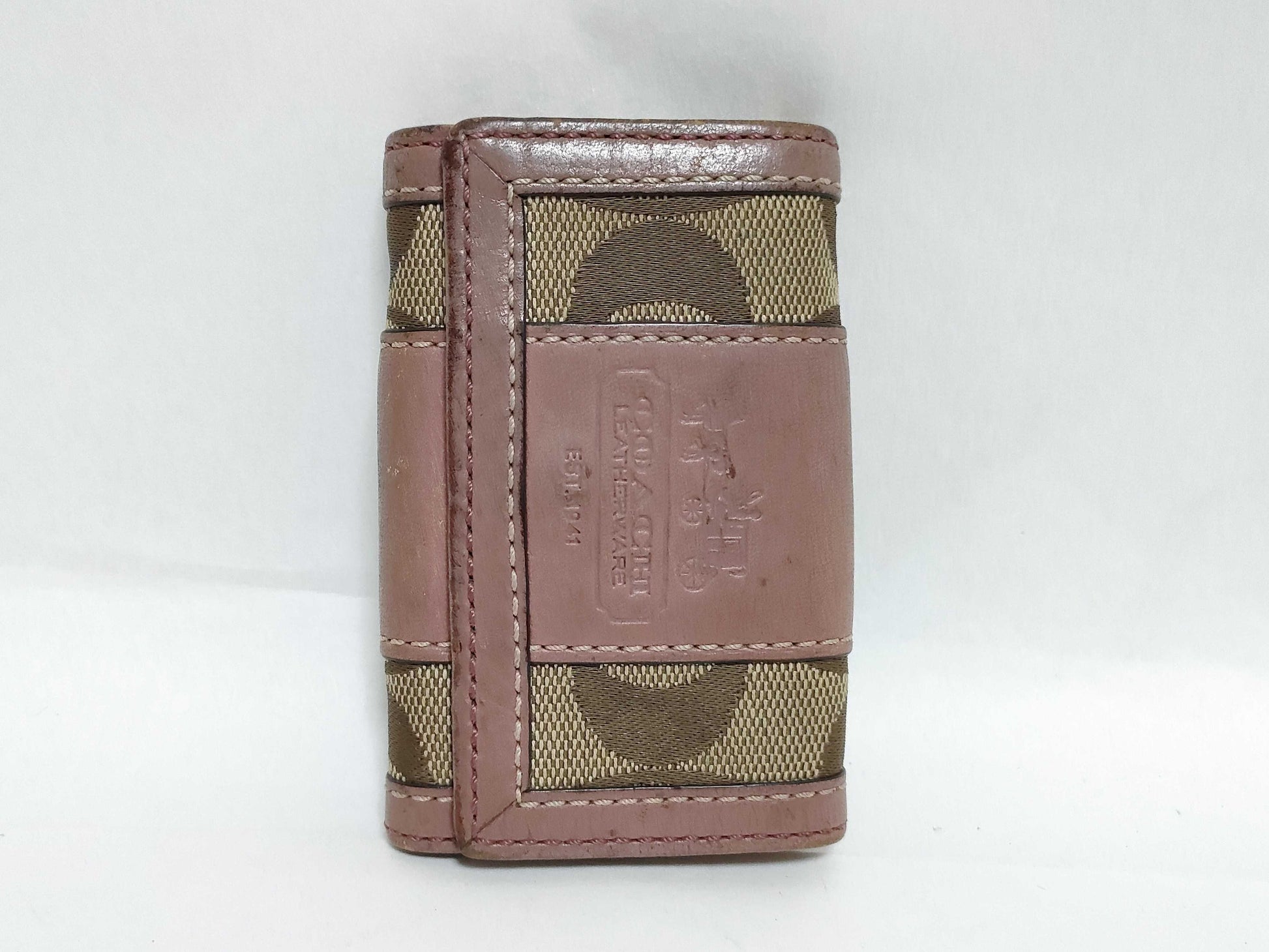 COACH Signature Key Case 