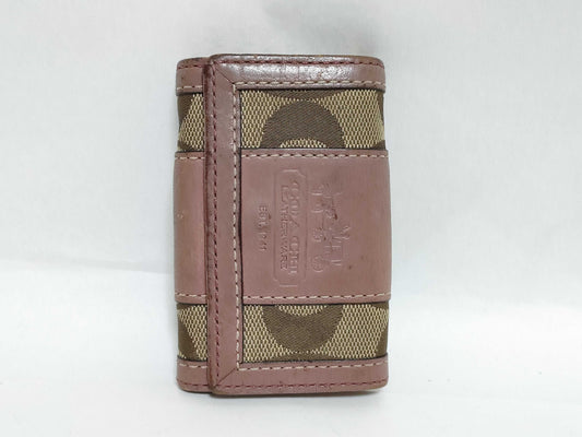 COACH Signature Key Case 