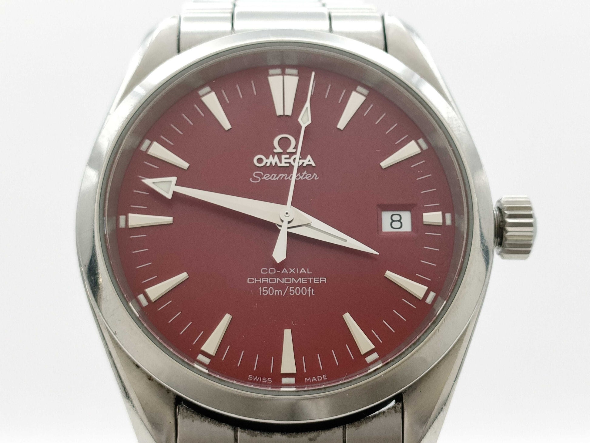 OMEGA Seamaster 2503.60 81090576 Automatic Red Dial Men's Watch