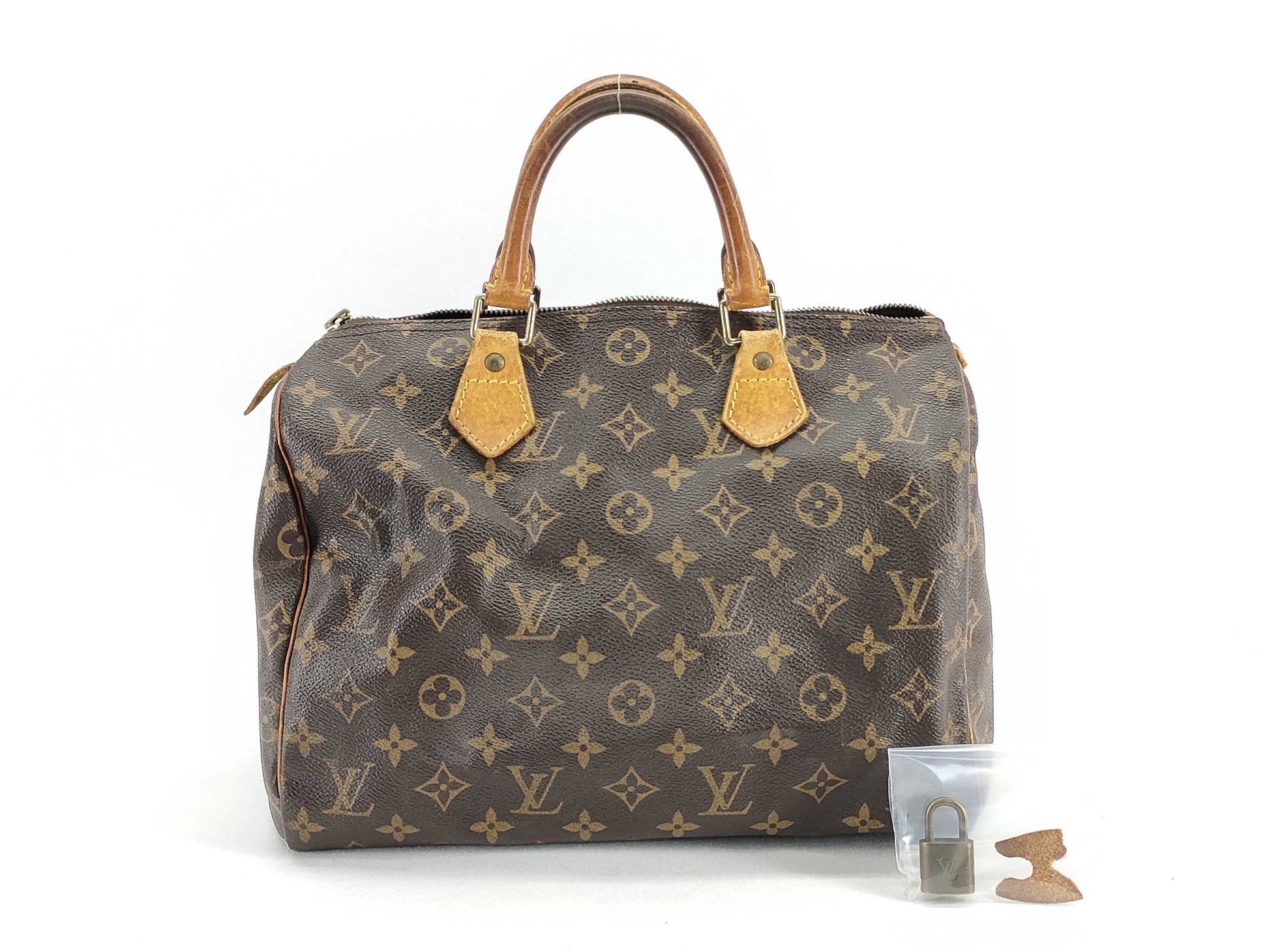 LOUIS VUITTON Monogram Louis Vuitton Monogram Speedy 30 Boston Bag M41526/SP0987