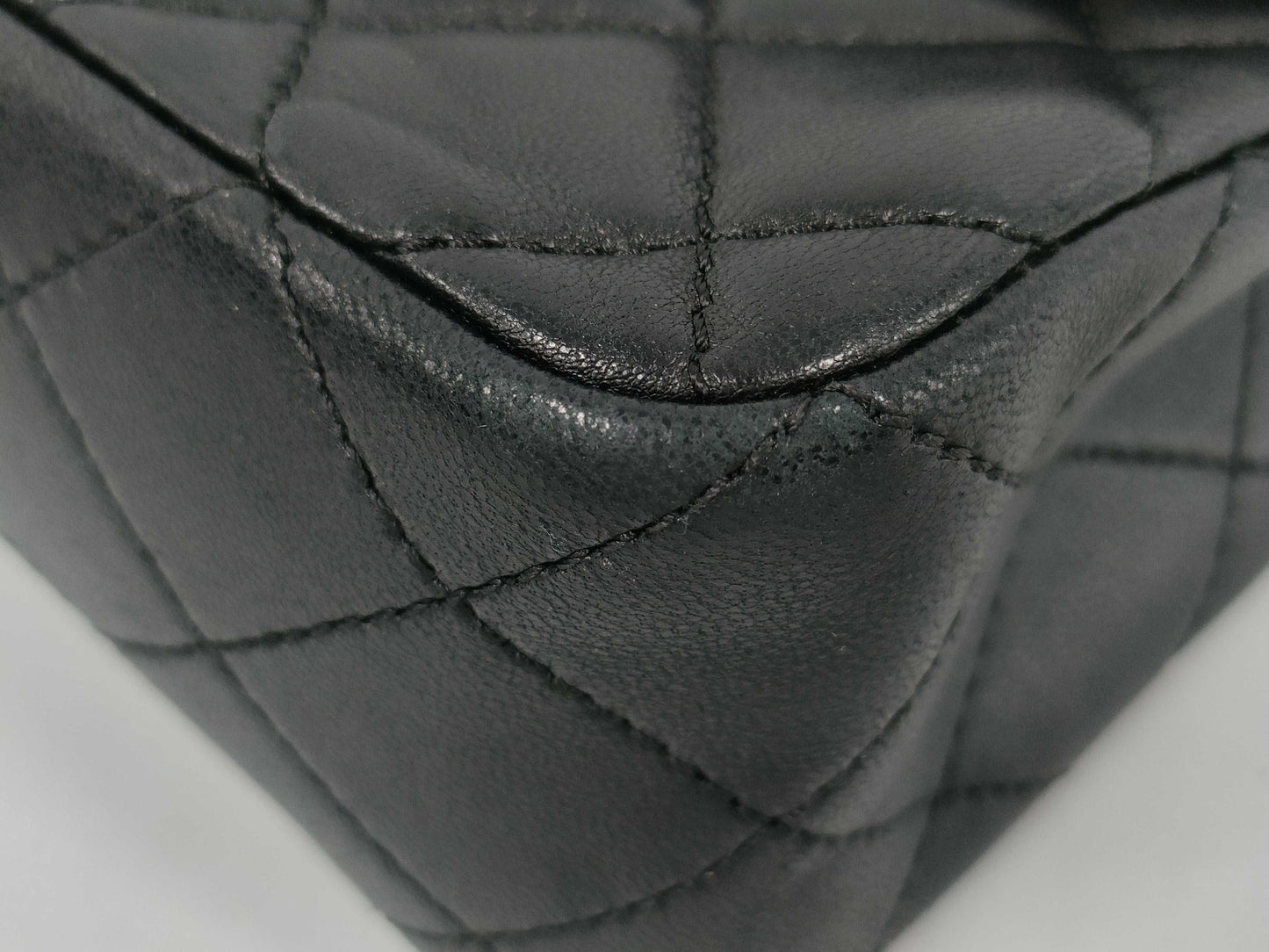 CHANEL Matelasse Chain Shoulder Bag, Lambskin Leather