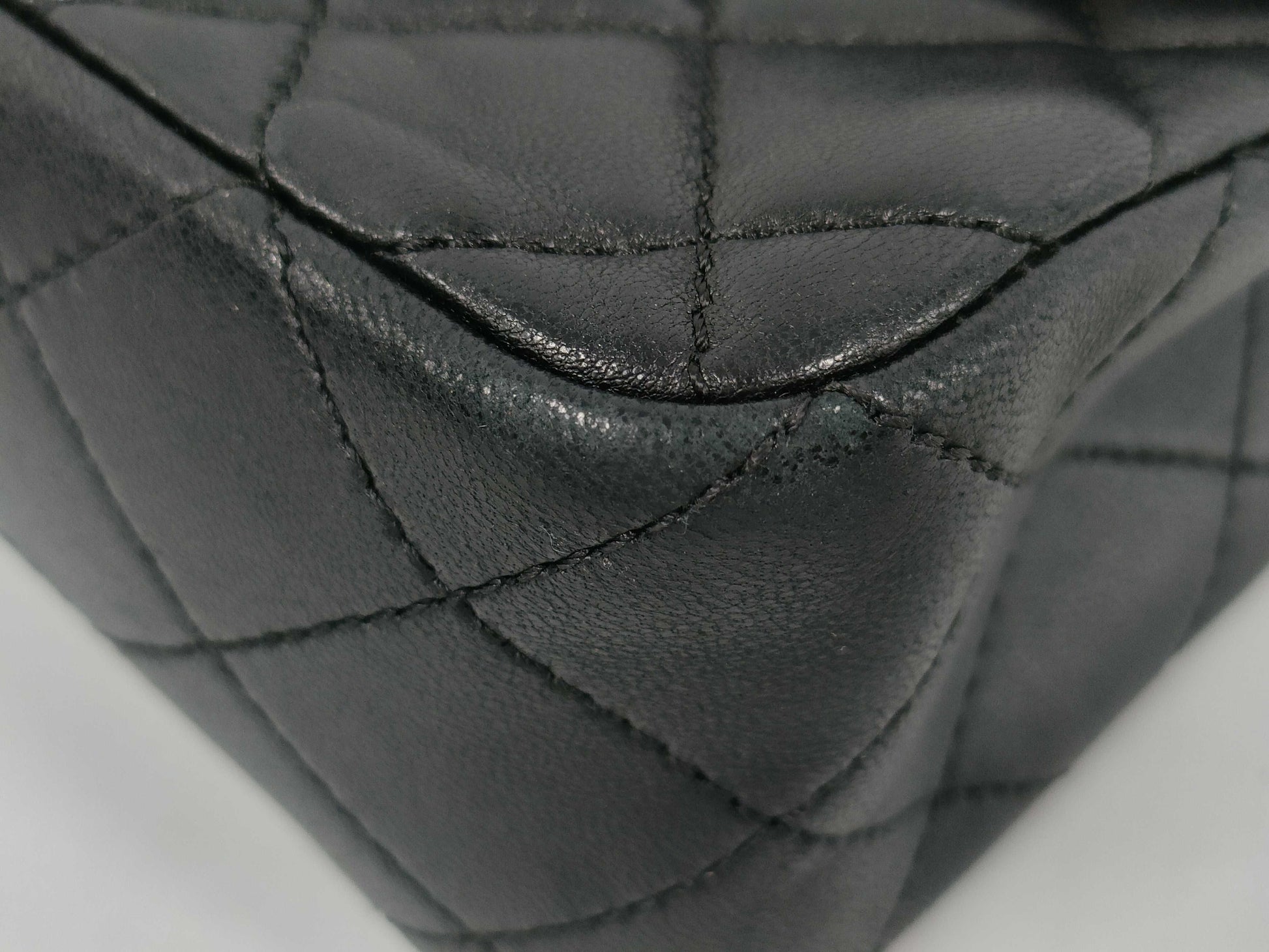 CHANEL Matelasse Chain Shoulder Bag, Lambskin Leather