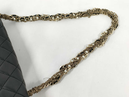CHANEL Matelasse Chain Shoulder Bag, Lambskin Leather