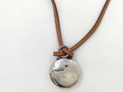 HERMES Pill Case Necklace