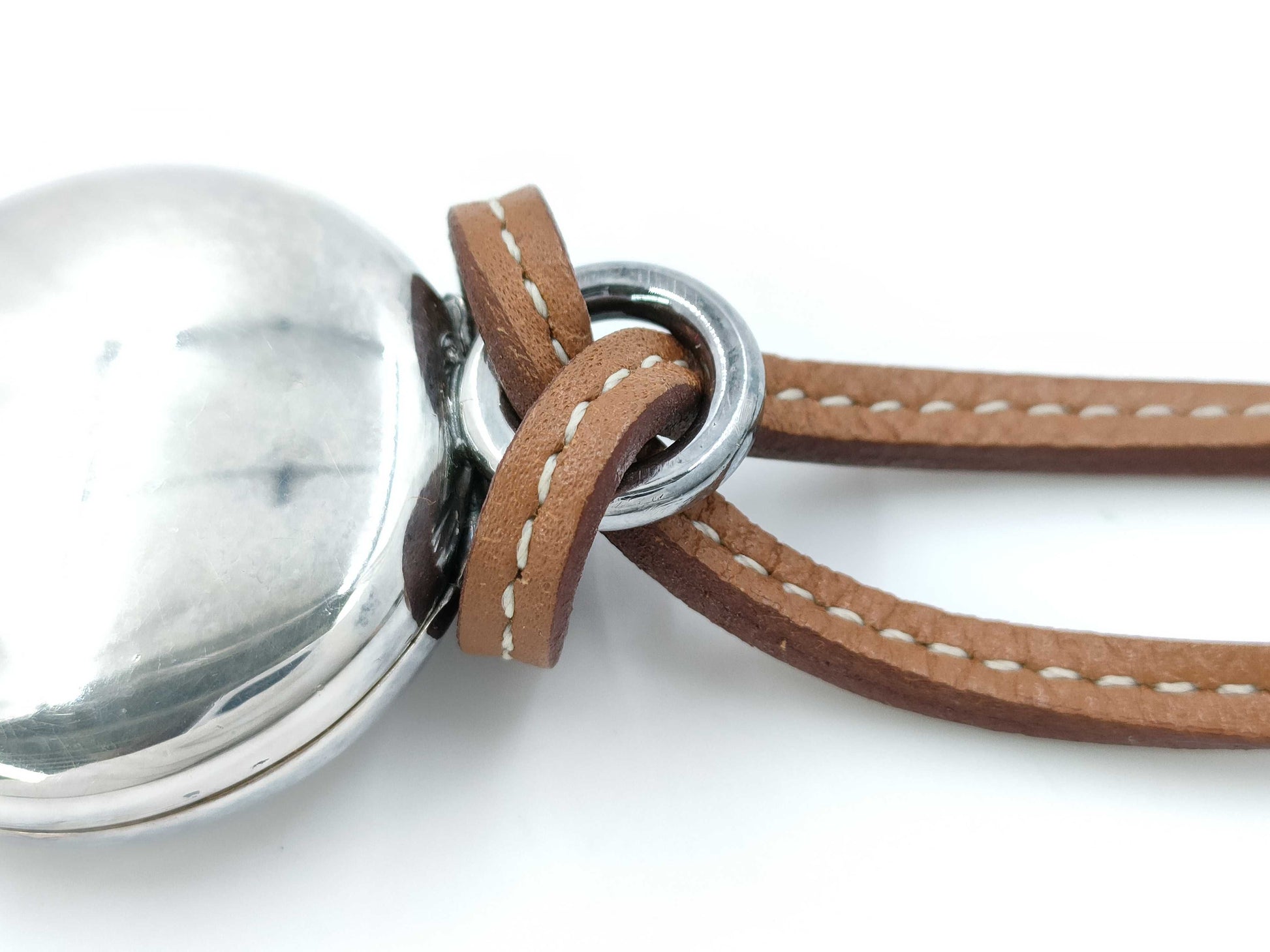 HERMES Pill Case Necklace
