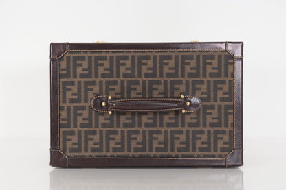 FENDI Vanity Handbag with Dial Lock Mirror