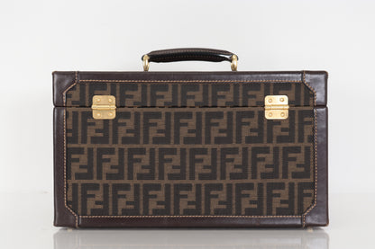 FENDI Vanity Handbag with Dial Lock Mirror