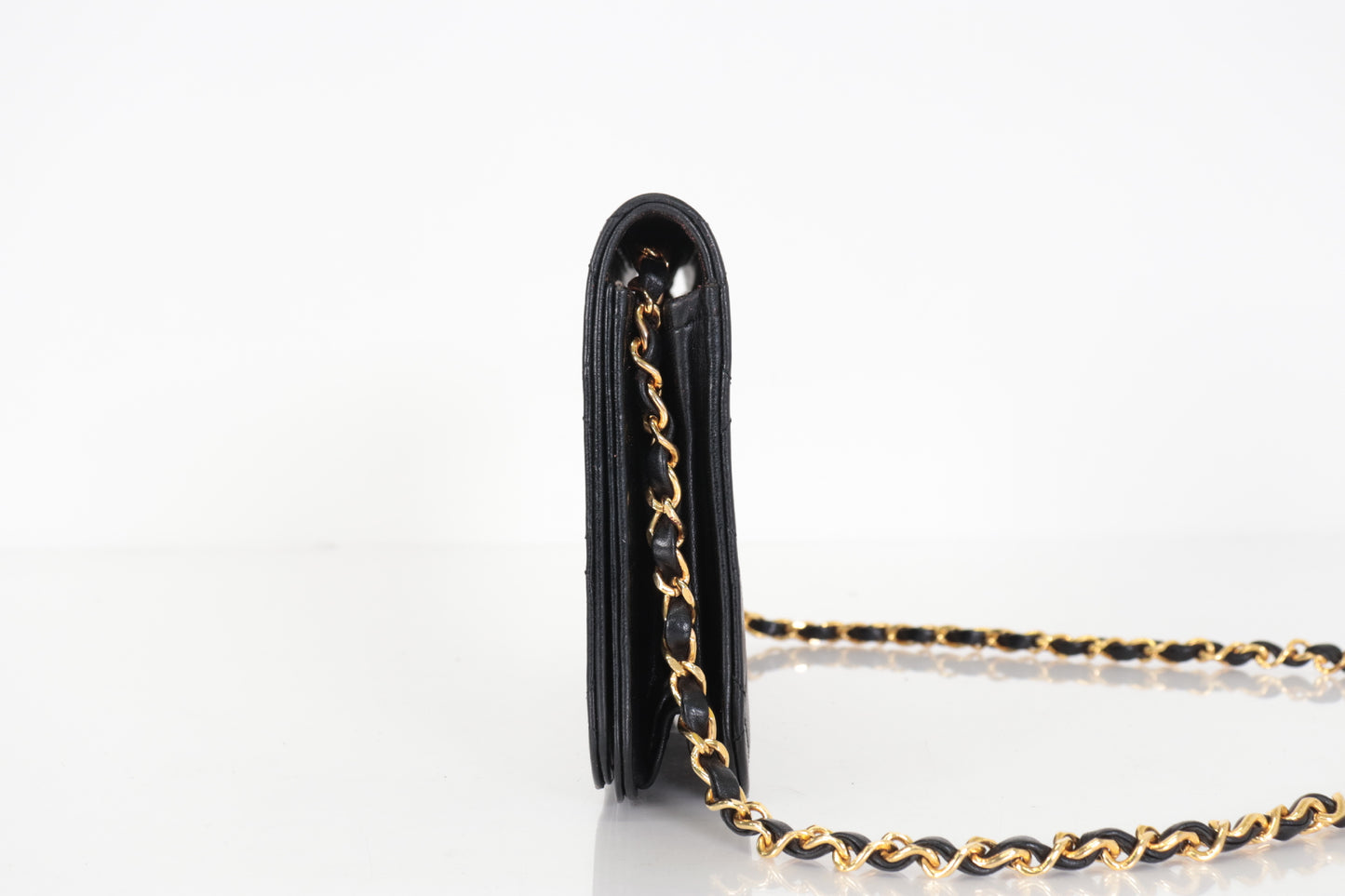 CHANEL Pushlock Ram Chain Shoulder Shoulder Bag
