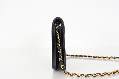 CHANEL Pushlock Ram Chain Shoulder Shoulder Bag