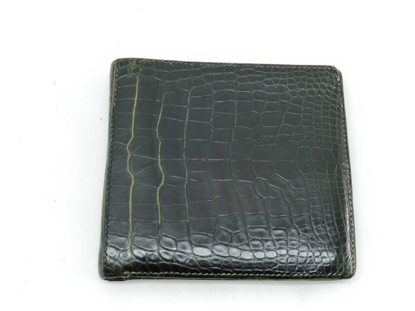 HERMES Alligator MC2 Copernicus Bifold Wallet