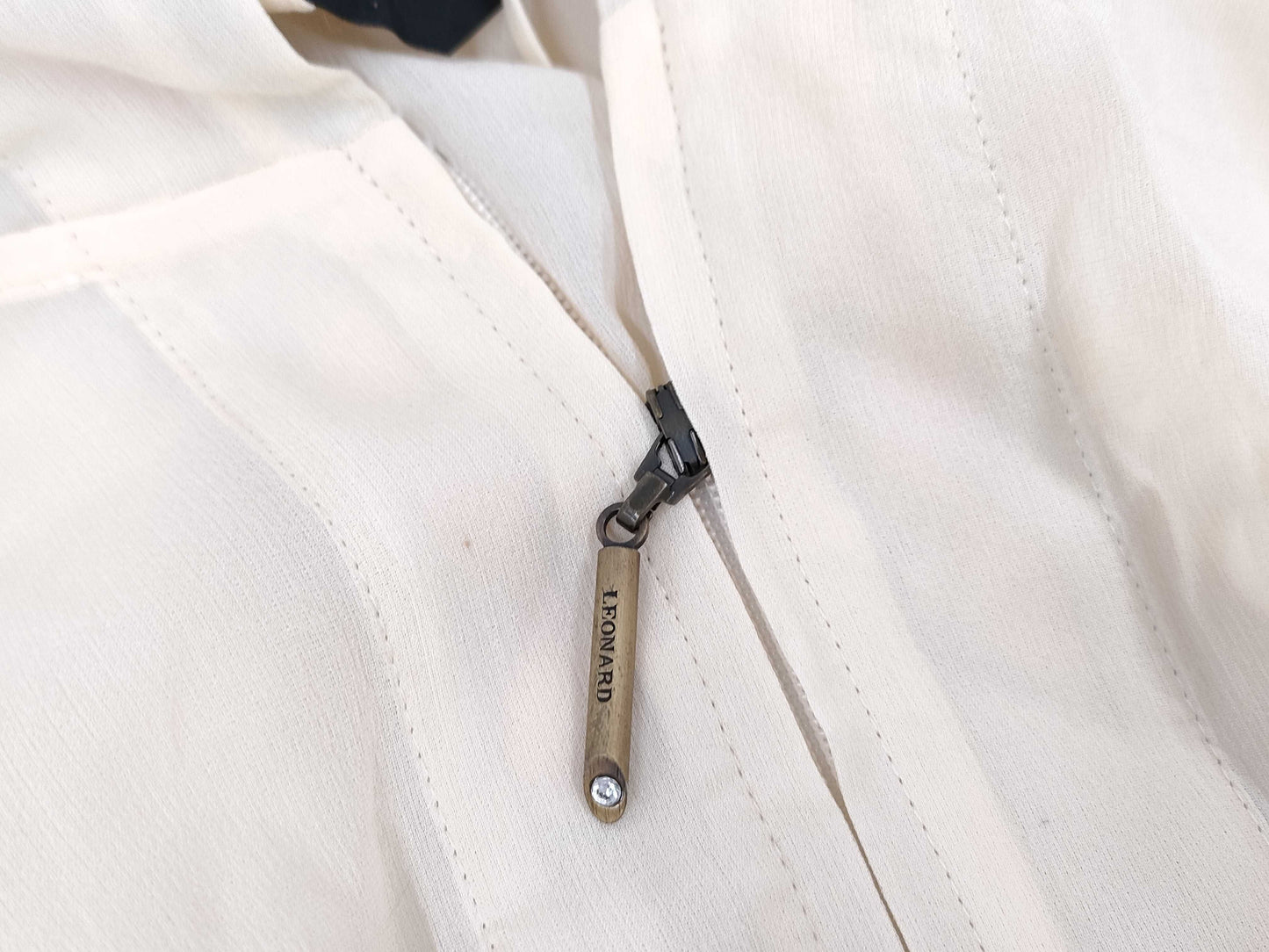 LEONARD LEONARD Zip Hoodie and Cut and Sew Set Tops