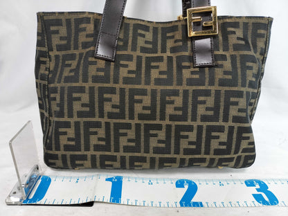 FENDI Zucca Pattern X4 FENDI Zucca Zucchino Handbag Handbag