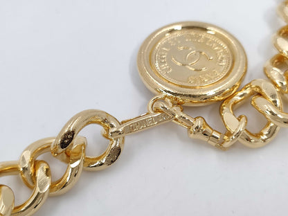 CHANEL Chain Belt Cambon Cocomark Gold Belt