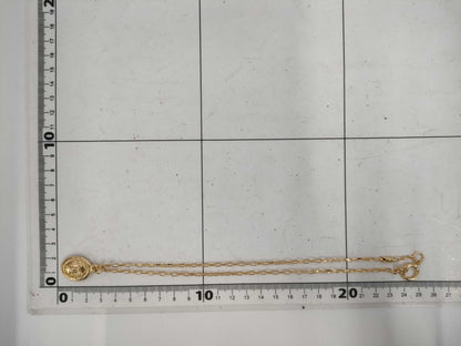 CHANEL Necklace Cocomark Vintage Necklace Gold Necklace