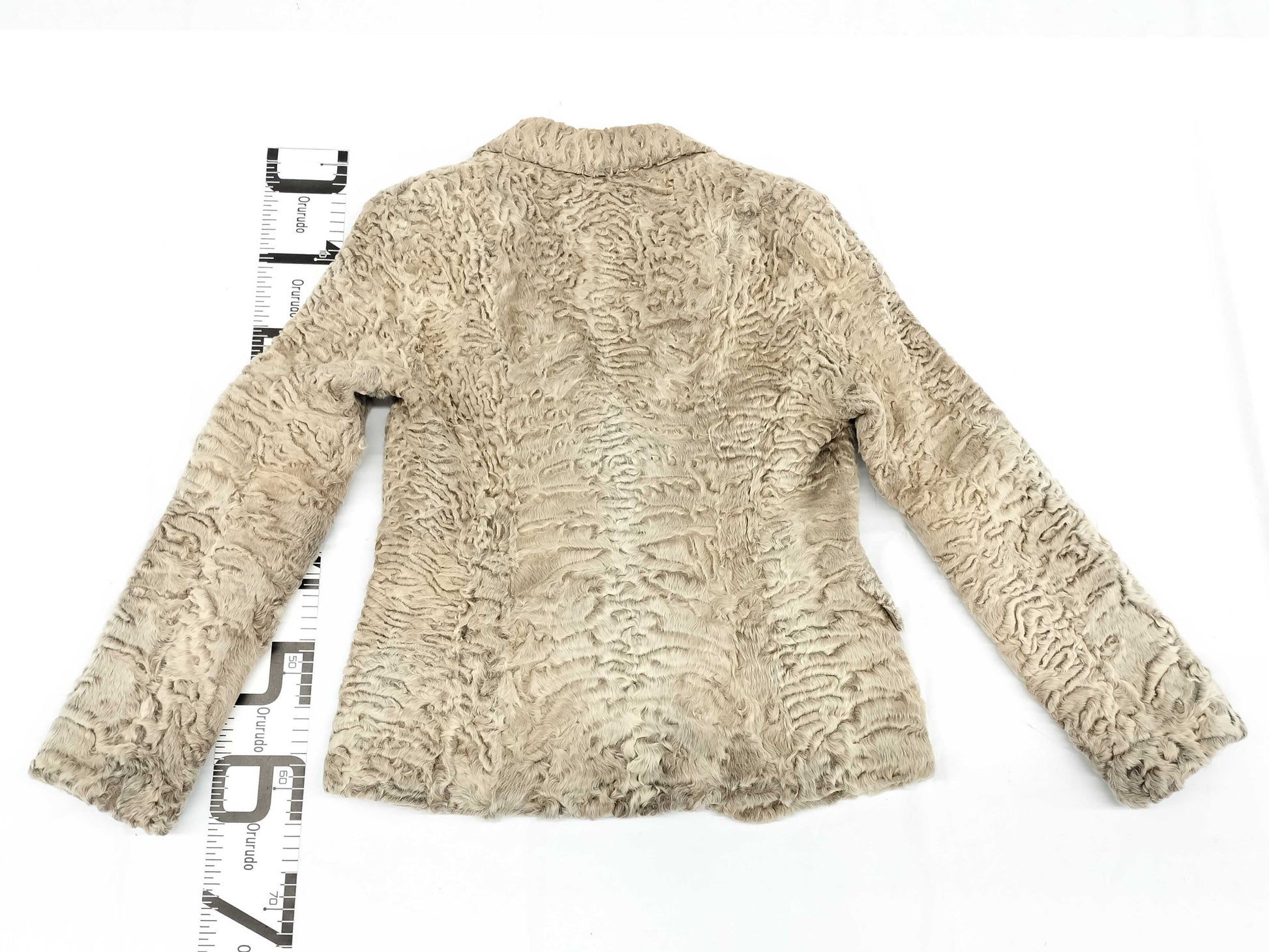 LOEWE Fur Jacket Astrakhan Fur Size 44 Jacket