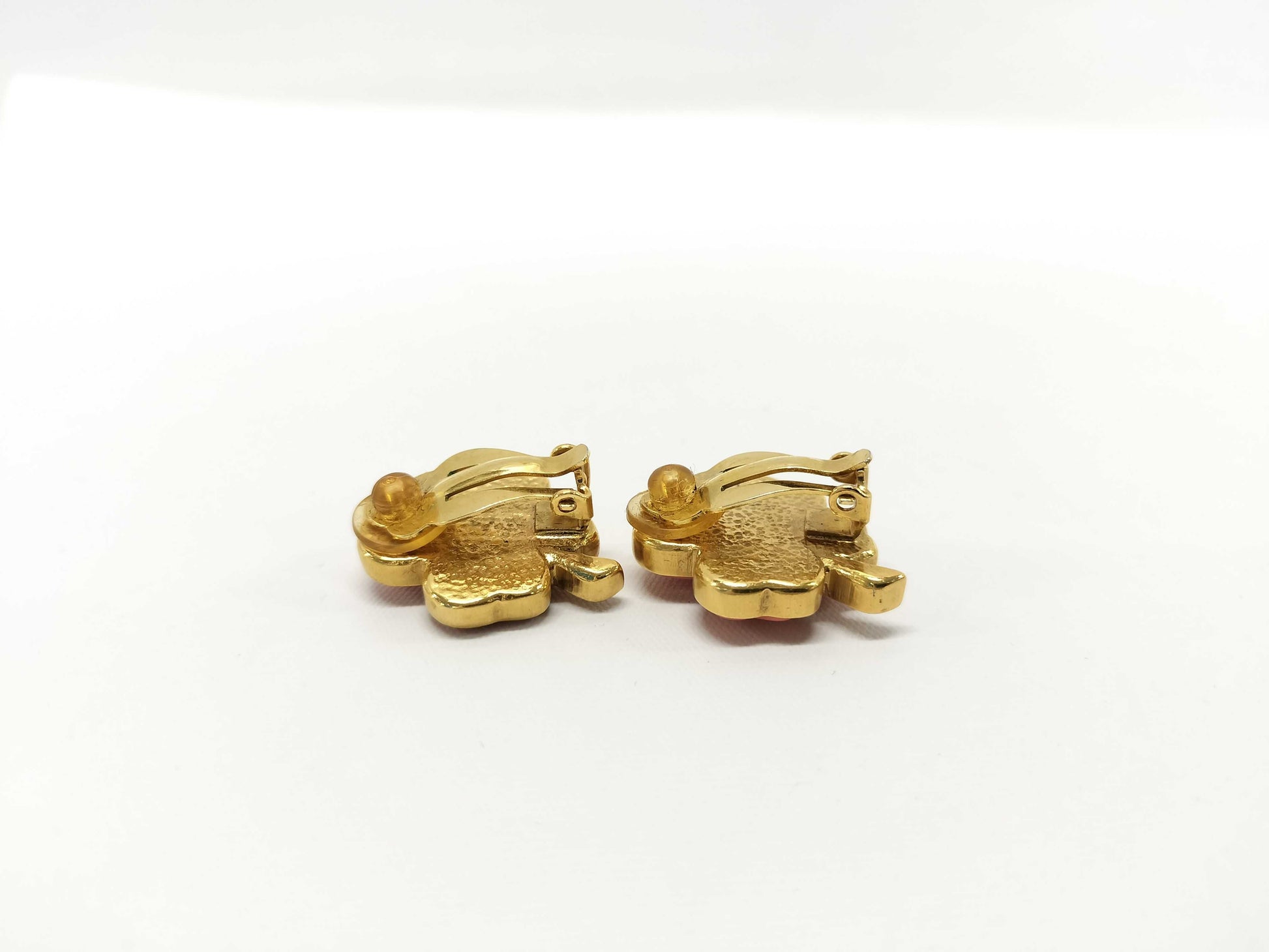 CHANEL CHANEL Earrings 03P Clover Coco Mark Earrings