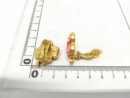 CHANEL CHANEL Earrings 03P Clover Coco Mark Earrings