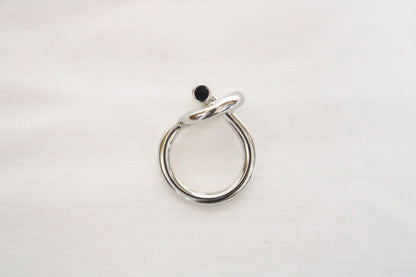 HERMES Croisette Ring, Silver, #48, 9.0g