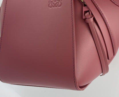 LOEWE Hammock Compact Plumrose Pink 2-Way Handbag Shoulder Bag