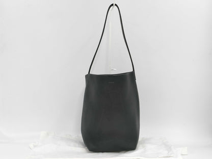 The Row Park Tote Medium Black Shoulder Bag
